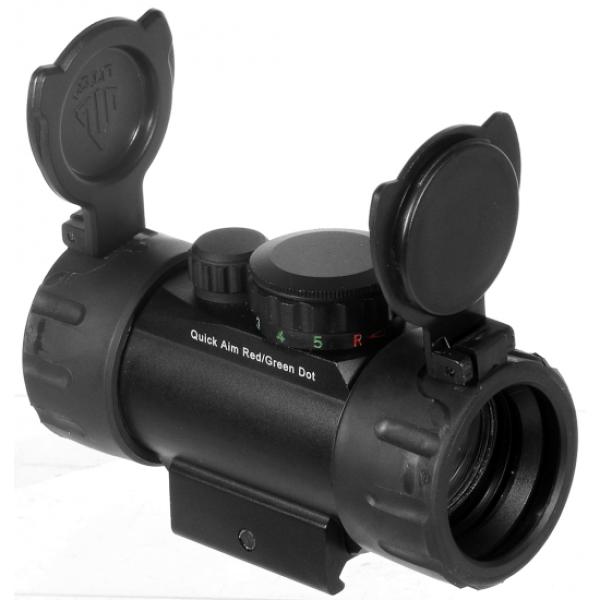 RDEČA PIKA UTG 3,8" DOT SIGHT ITA Red/Green  CIRCLE, W/INTEGRAL QD MOUNT