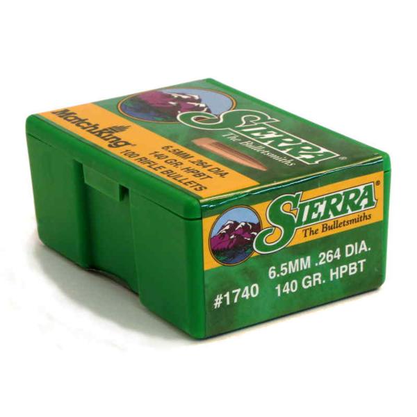 SIERRA KROGLE .264 140 GRS HPBT MATCHKING