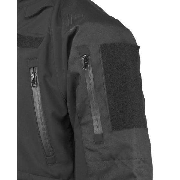 SOFTSHELL JAKNA MIL-TEC PLUS ČRNA