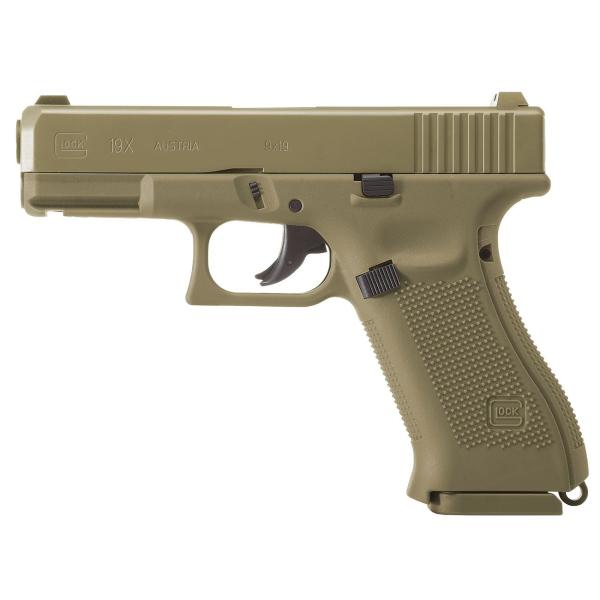 UMAREX ZRAČNA PIŠTOLA  GLOCK 19 X - 4,5 mm STEEL BB