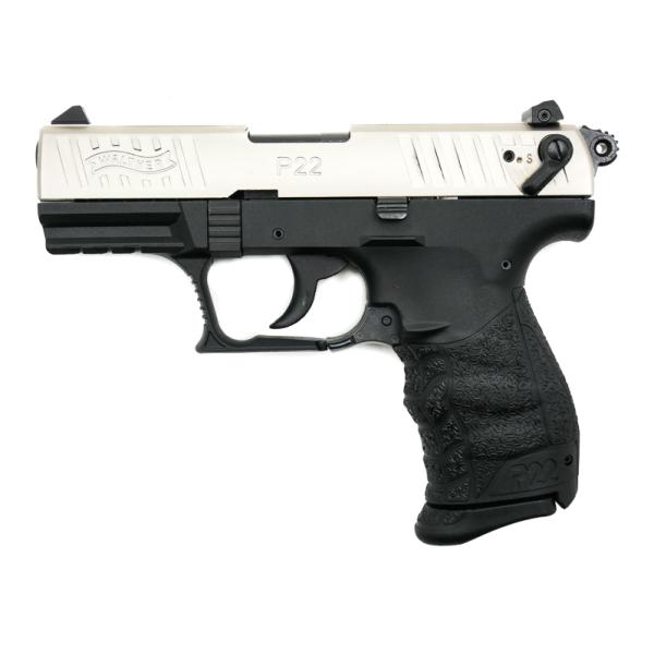 WALTHER P22Q  NIKEL 3.42"