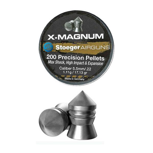 H&N STOEGER X-MAGNUM DIABOLE MAX SHOCK kal. 5,5 mm 1,11 g