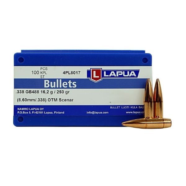 KROGLE LAPUA .338 OTM SCENAR GB488 /250 GR