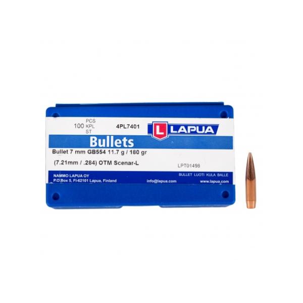 KROGLE LAPUA 7 MM SCENAR L- OTM GB554 /180 GR