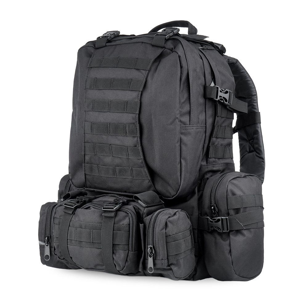 MIL-TEC NAHRBTNIK DEFENSE PACK ASEMBLY 36 L ČRNA