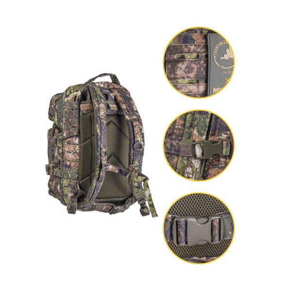 MIL-TEC NAHRBTNIK ASSAULT PACK SM LASER CUT WASP I Z2