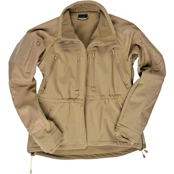 MIL-TEC SOFTSHELL JAKNA PLUS COYOTE
