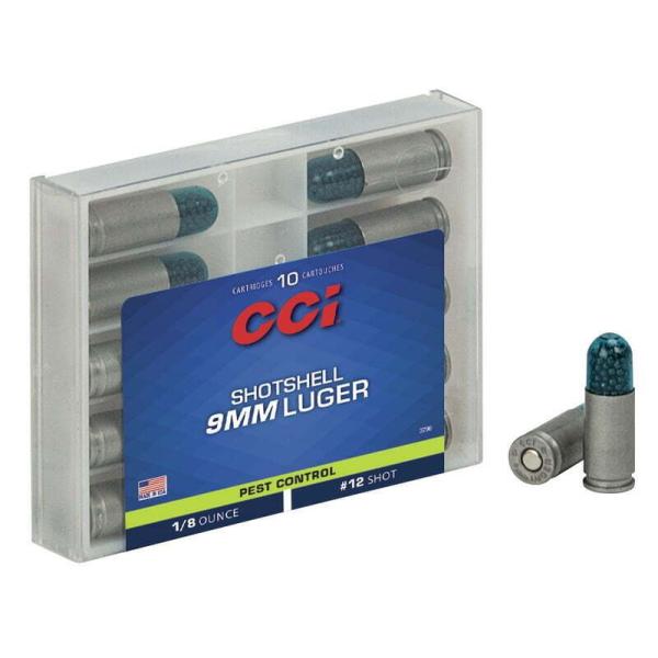 NABOJ CCI 9mm LUGER SHOTSHELL