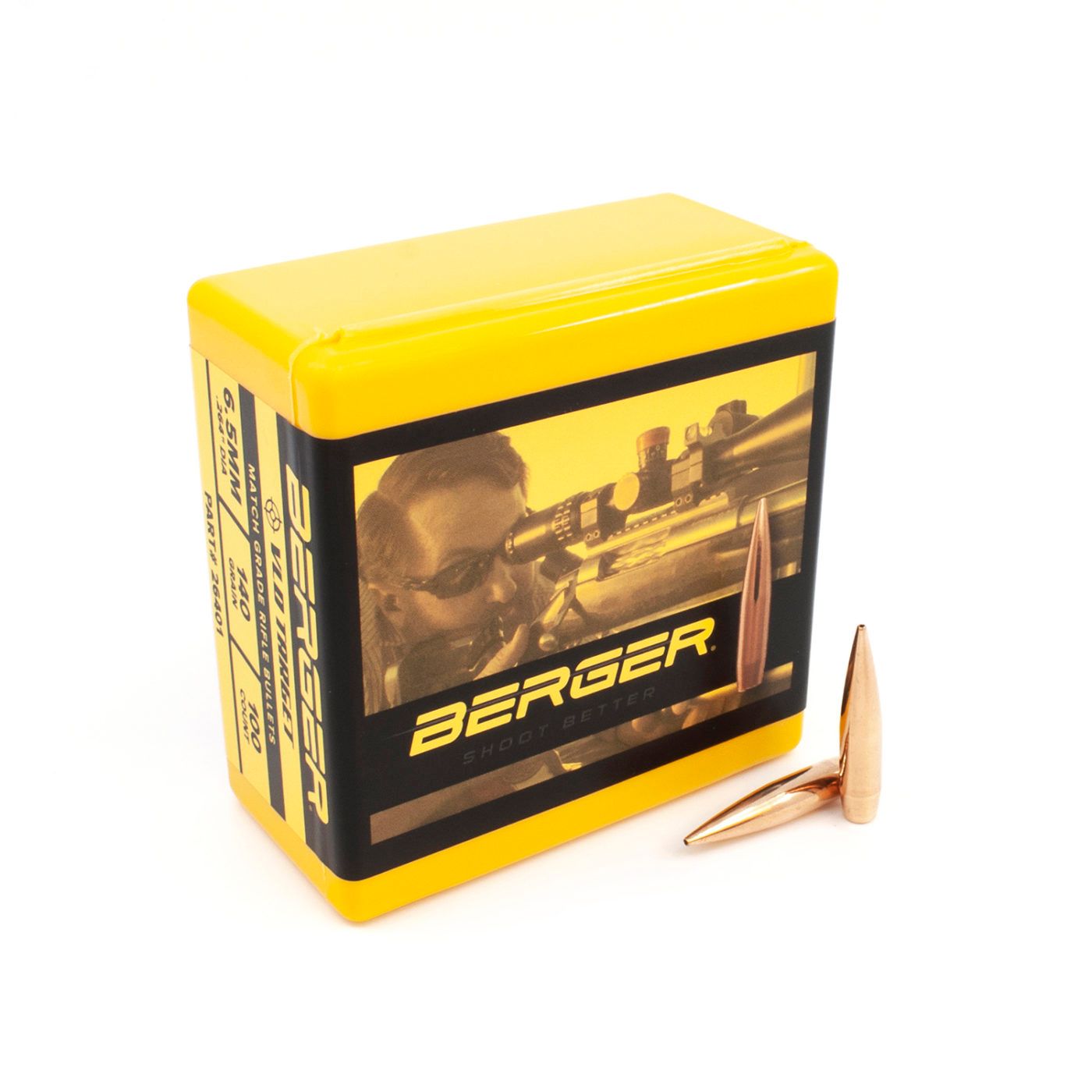 BERGER KROGLE VLD TARGET 6,5 MM 140 GR