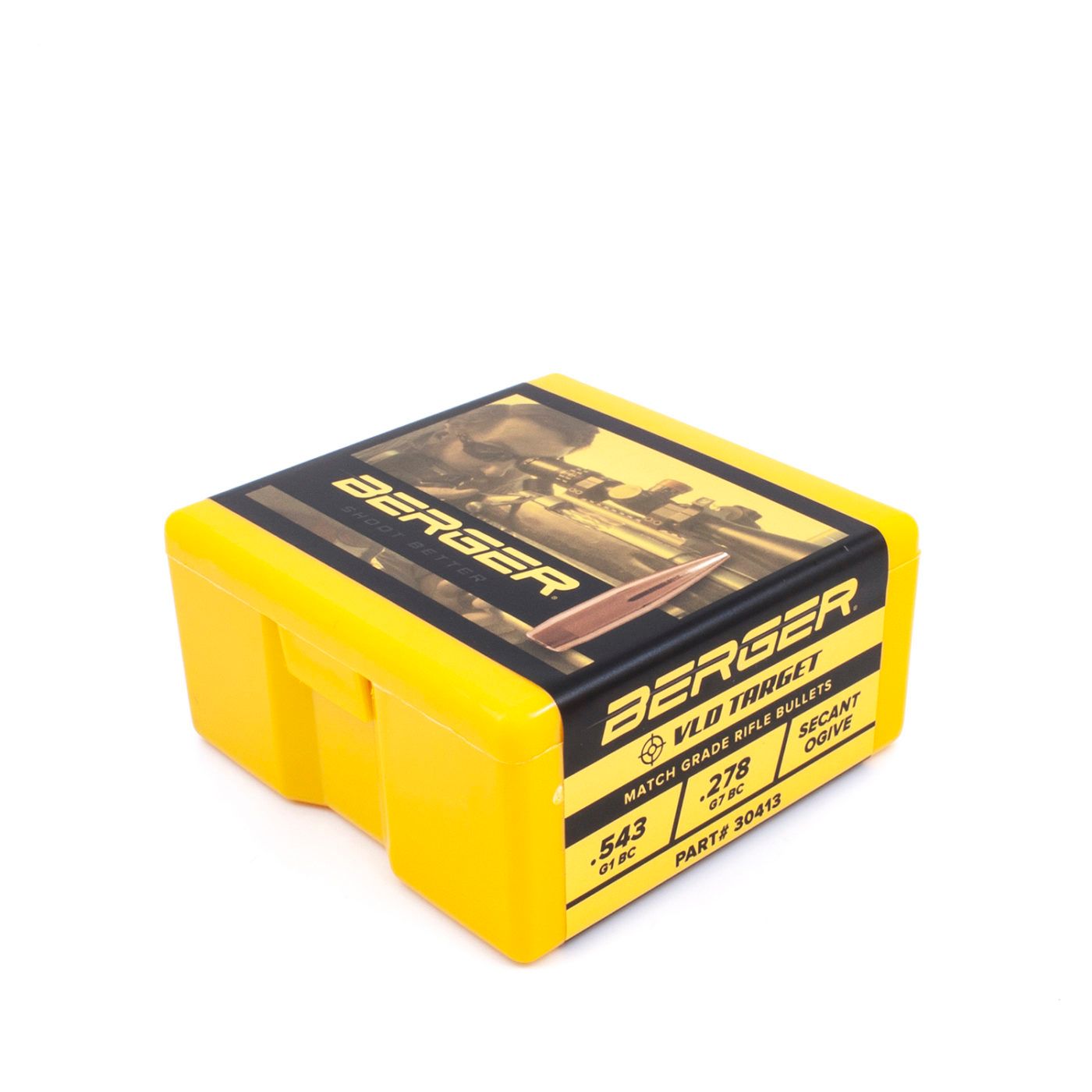 BERGER KROGLE VLD TARGET 7.62 MM 185 GR