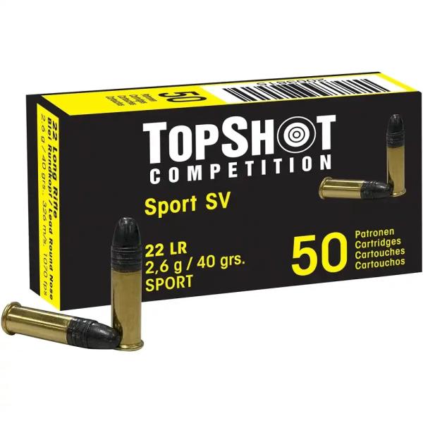 NABOJ TOPSHOT COMPETITION .22 LR BLACK EDITION SV
