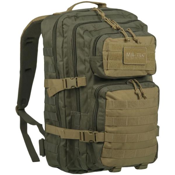 NAHRBTNIK MIL-TEC  US ASSAULT PACK LG RANGER GREEN/COYOTE